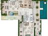 Planta do pavimento de lazer no estilo resort com mais de 1.500 m� de atra��es