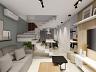 Pavimento t�rreo: Amplo living integrado