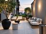 Lounge externo com fireplace