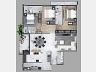 Planta do apartamento | 137,97 m� privativos