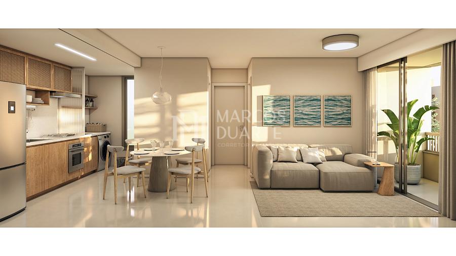 Apartamento a venda 2 quartos sendo 1 suite. 3