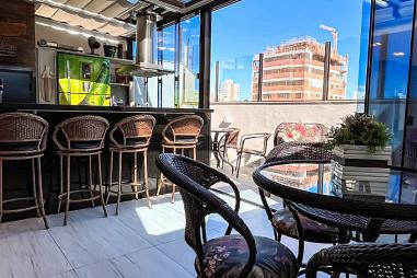 Cobertura Linear de 4 quartos no Estreito