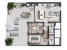 Garden Exclusivo com 2 dormit�rios e 127,90 m�, Amplo Terra�o Privativo no In Haus | Estreito 10