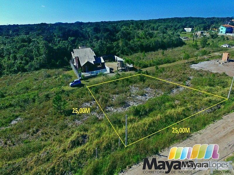 Terreno à venda, 625 m² por R$ 220.000,00 - Praia do Ervino - São Francisco do Sul/SC — foto 2