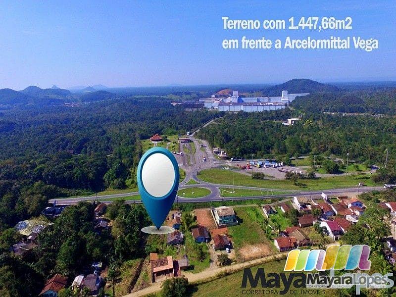 Terreno à venda, 1448 m² por R$ 150.000,00 - Rocio Grande - São Francisco do Sul/SC — foto 3
