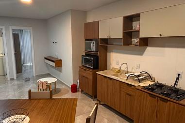 Apartamento com 2 quartos para alugar, 64m², 2 banheiros, 1 garagem - Meia Praia - Navegantes