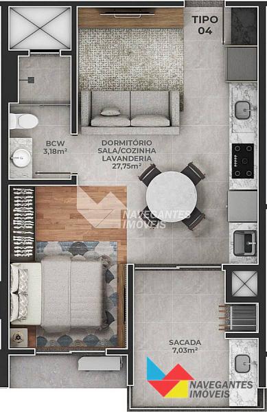 Saint Tropez - Meia Praia Navegantes — foto 14