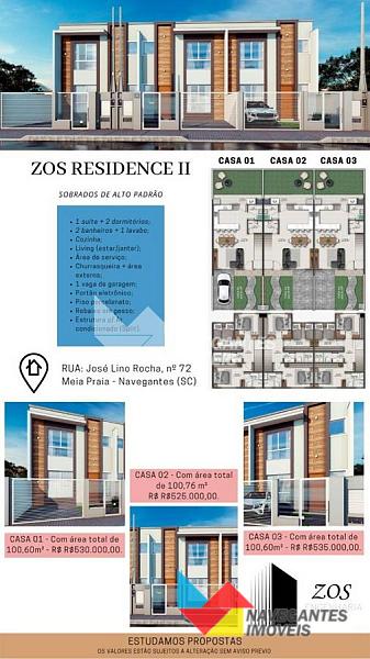 Sobrado Geminado Alto Padrão em meia praia — foto 2