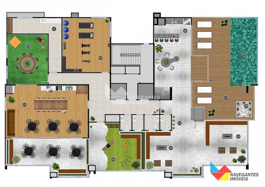 Duplex com 3 dormitórios no bairro Gravatá — foto 30