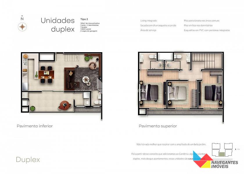 Duplex com 3 dormitórios no bairro Gravatá — foto 32