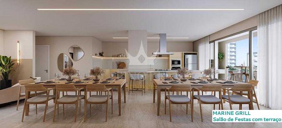 Apartamento � venda em Navegantes com 3 dormit�rios, su�te e lazer completo 8