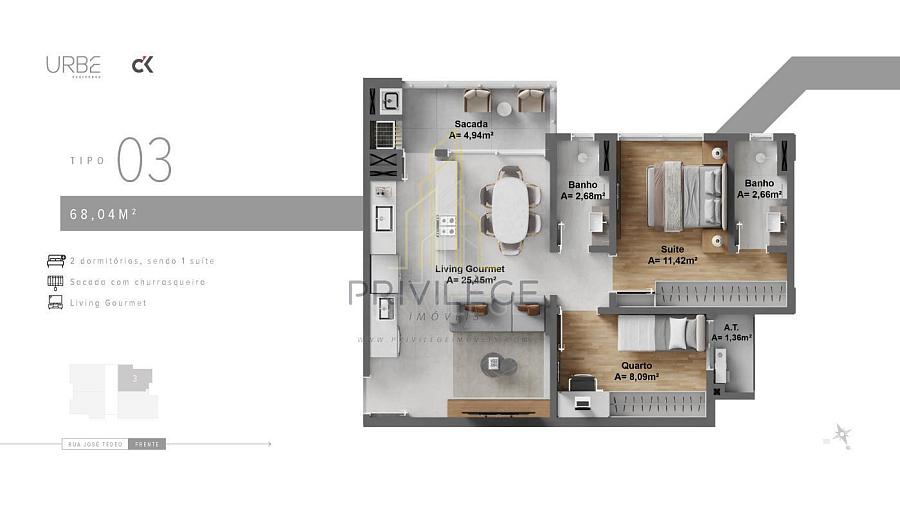 À venda no Bairro São Judas de Itajaí no Edifício URBE RESIDENCE — foto 12