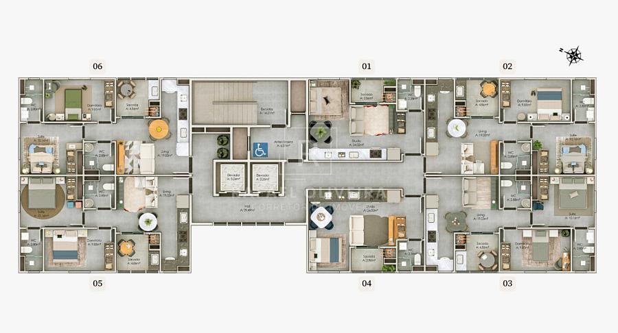 Studios à venda no Itacolomi em Balneário Piçarras com 32m², 1 vaga — foto 26