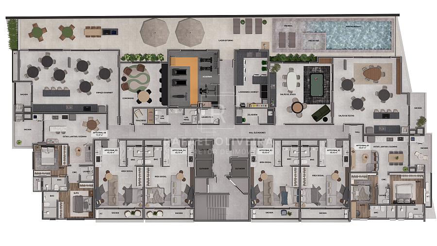 NEO Gravatá: Studio Design para Investimento e Short Stay em Navegantes — foto 13