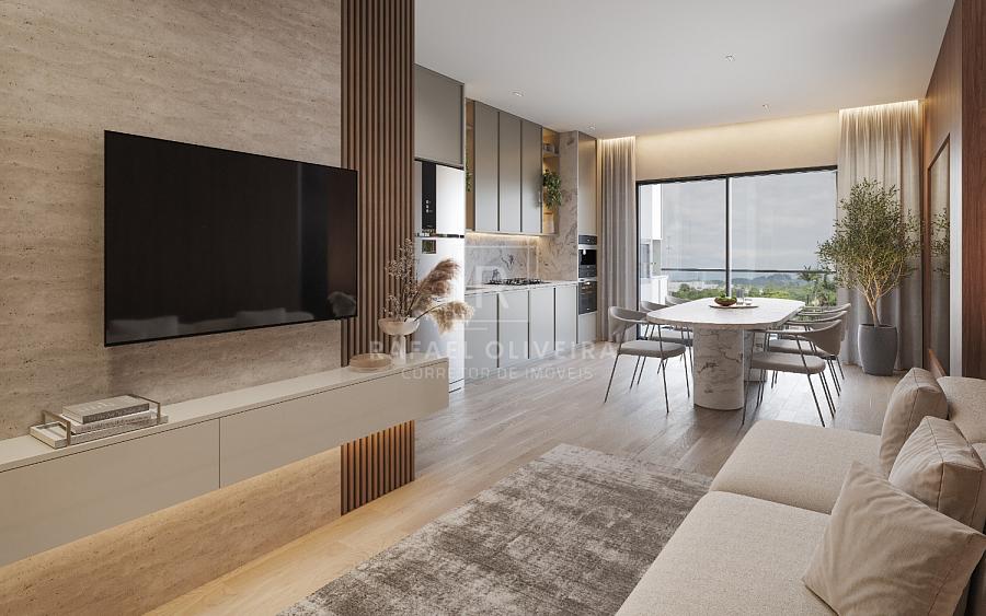 Apartamento na planta, Centro de Piçarras com 2 suítes — foto 5