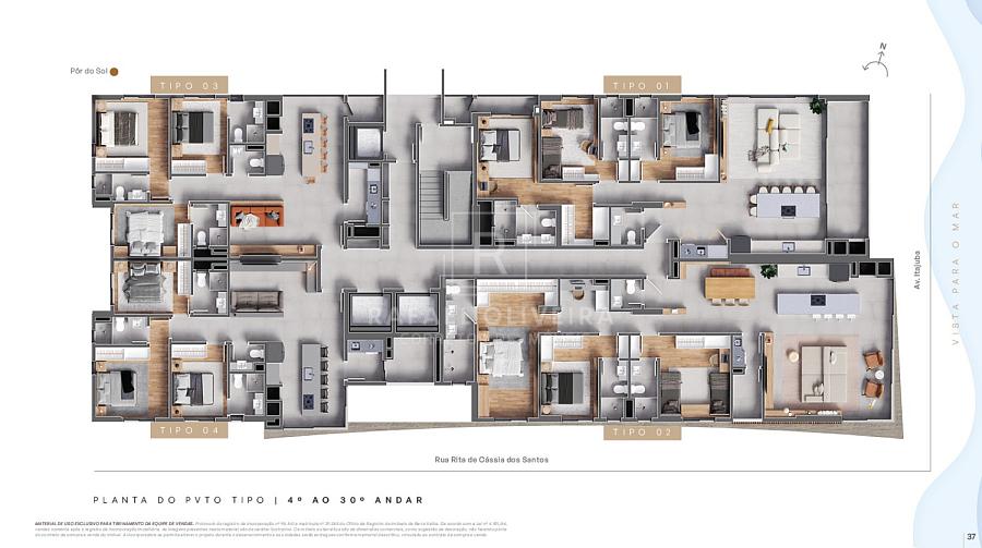 Apartamento na planta com 3 suítes e 2 vagas em Itajuba, Barra Velha, 200m da Praia do Cerro — foto 28
