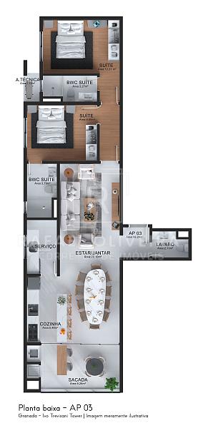 Apartamento no Centro de Piçarras com 2 Suítes, 1 vaga — foto 23