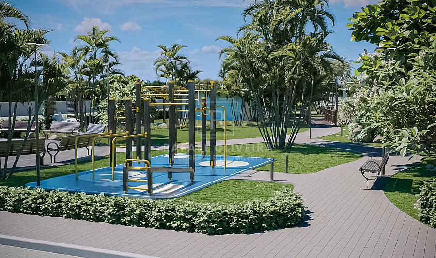 Apartamento Golden Sunset - LMR com 2 quartos sendo 1 suíte em Itajuba - Barra Velha, ampla área de lazer na Praia do Grant — foto 8