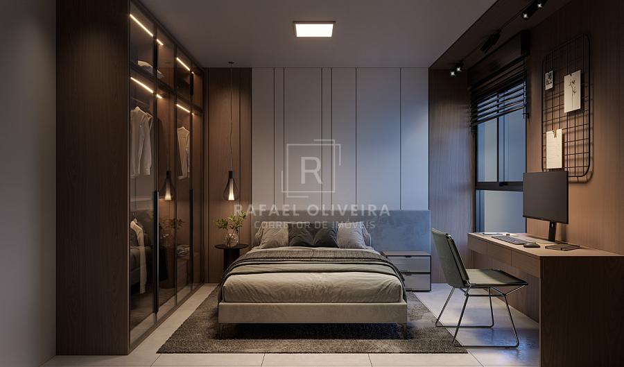 Apartamento Golden Sunset - LMR com 2 quartos sendo 1 suíte em Itajuba - Barra Velha, ampla área de lazer na Praia do Grant — foto 29