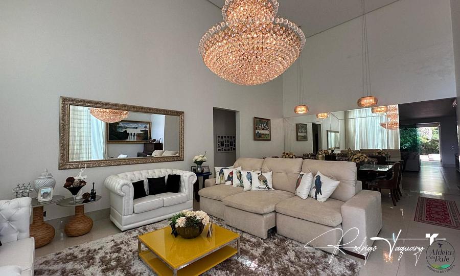 Aldeia do Vale | Goiânia | Casa térrea elevada | 4 suítes | Vista definitiva | Alto padrão — foto 3