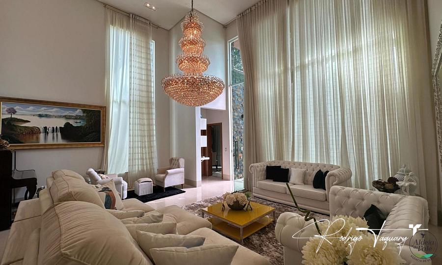 Aldeia do Vale | Goiânia | Casa térrea elevada | 4 suítes | Vista definitiva | Alto padrão — foto 4