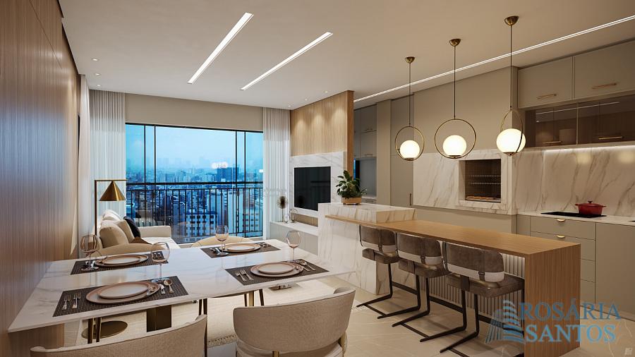 Moderno Apartamento no Centro de Itajaí com 72,41m² Privativos 02 Dormitórios sendo 01 Suíte e Excelente Localização — foto 2