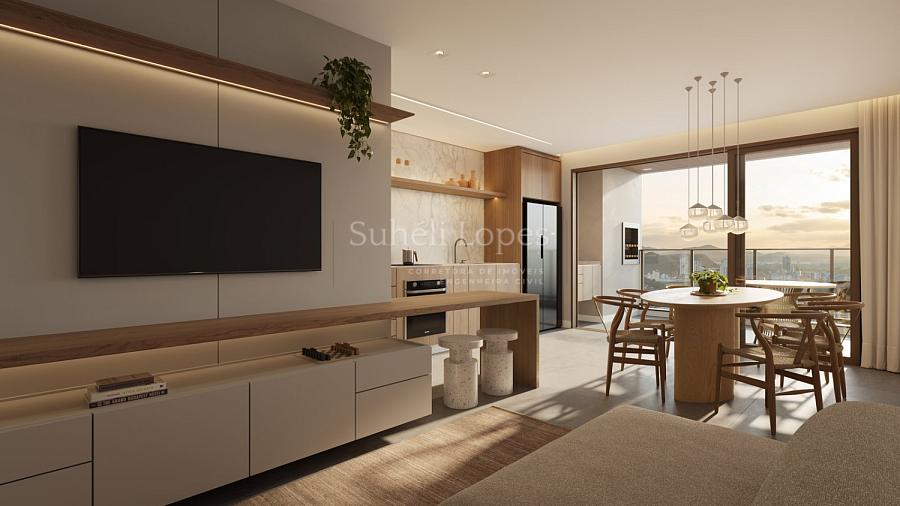 Apartamento com 3 quartos à venda, 103m², 2 banheiros, 2 garagens - Centro - Itajaí — foto 3