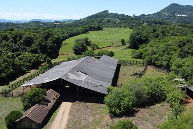Área rural para criação de gado