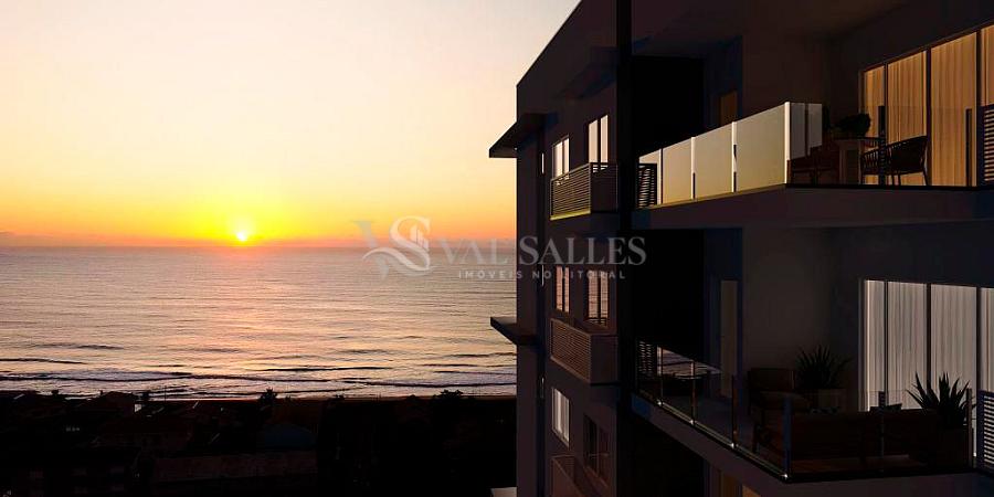 Imagine acordar ao som do mar, apreciar o nascer do sol da sacada do seu apartamento 1