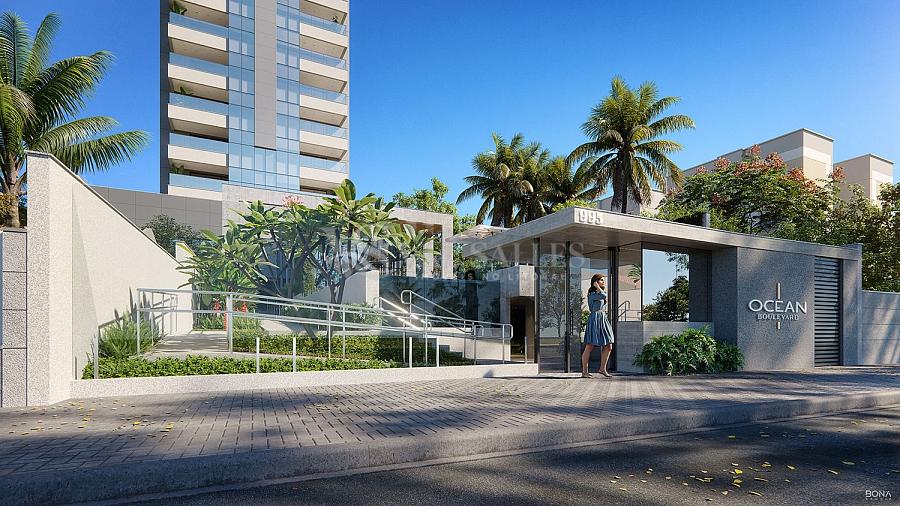 Seu novo conceito em morar bem, 80 metros da praia, frente mar, piscina, 3 dormitorios. Puro luxo e 1
